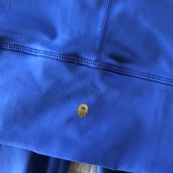 SPIRITUAL GANGSTER varsity essential butter soft blue high rise Leggings Med - Picture 10 of 14